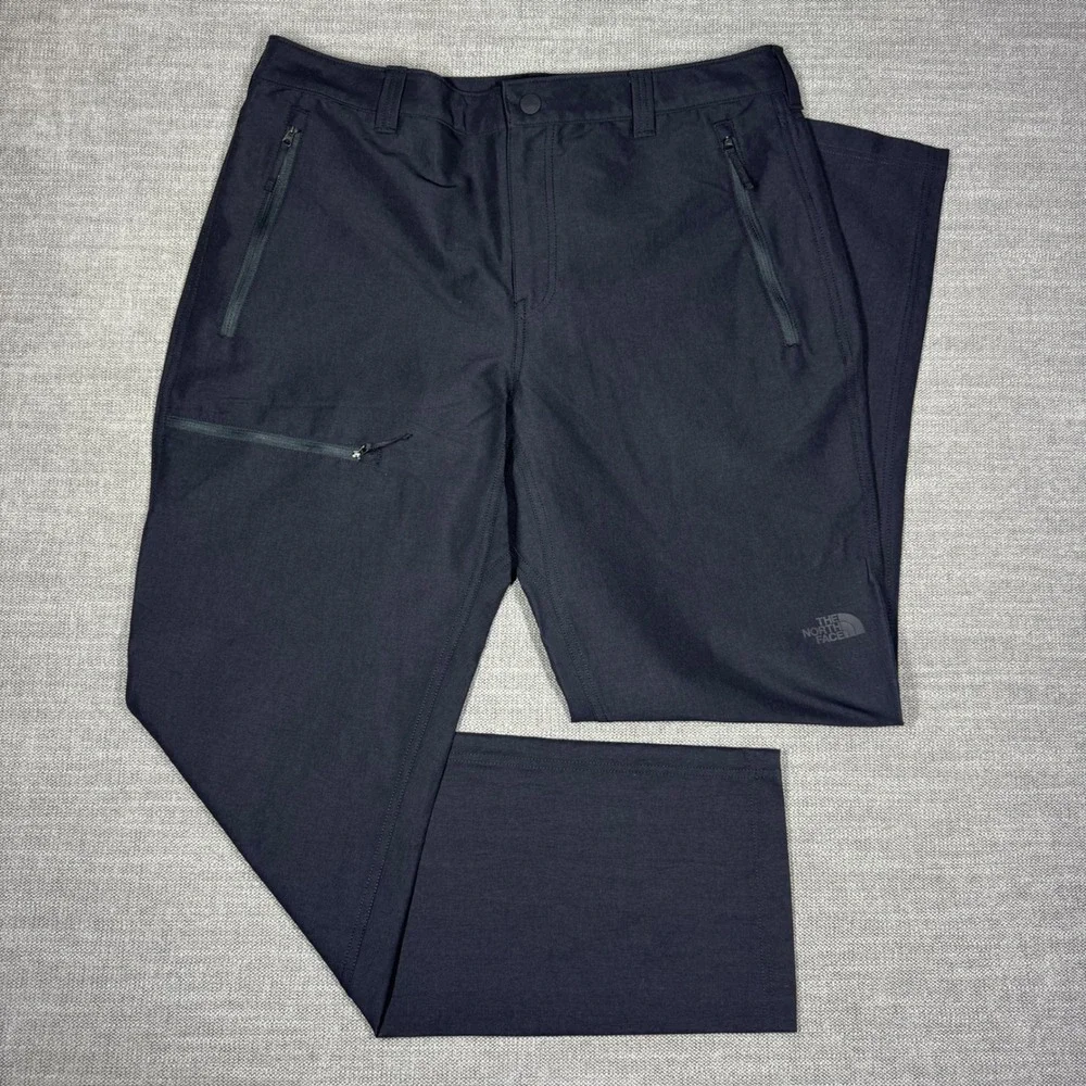 The North Face Retrac Tech III Pants Mens 36x32 Black Lightweight Hiking Outdoor